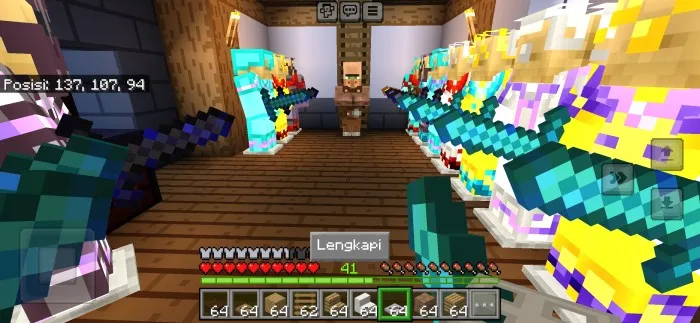 Kichik shaharcha — Minecraft xarita, rasm 4