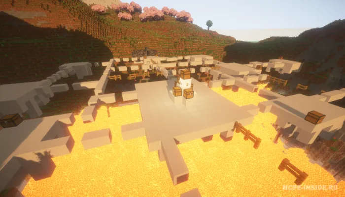 Jang qil yoki lavaga yiqil — Minecraft xarita, rasm 1