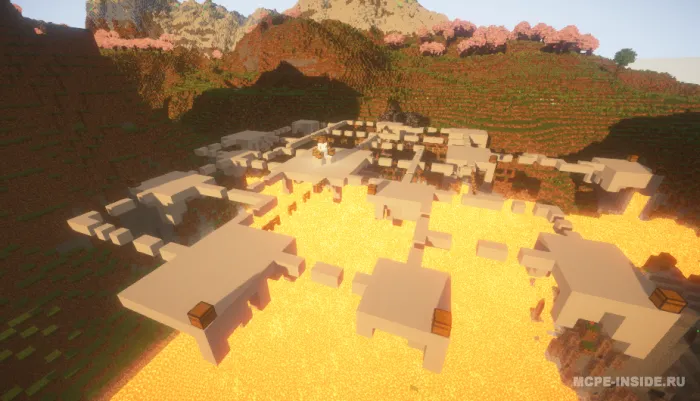 Jang qil yoki lavaga yiqil — Minecraft xarita, rasm 2