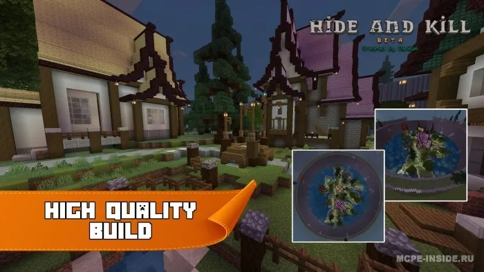 Yashirinish va ov — Minecraft xarita, rasm 2