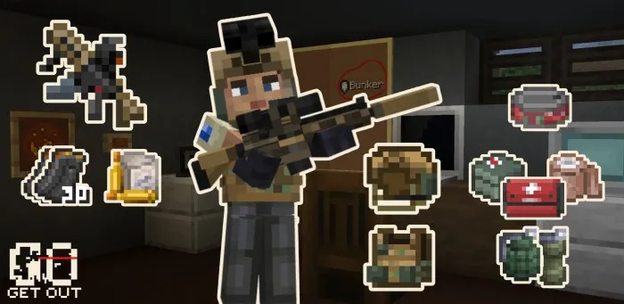 Yo'qol — Minecraft xarita, rasm 2