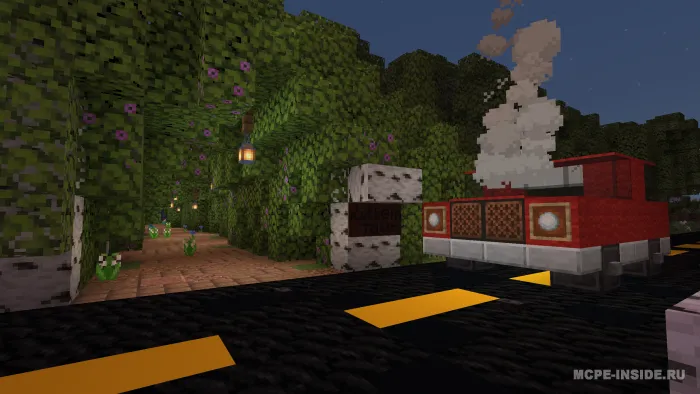 Cheksizlik tunneli — Minecraft xarita, rasm 1