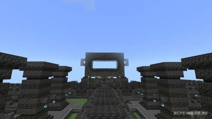 Qayta tiklangan qadimiy shahar — Minecraft xarita, rasm 1