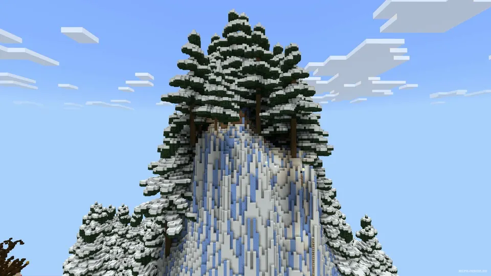 4 darajali parkur — Minecraft xarita, rasm 1