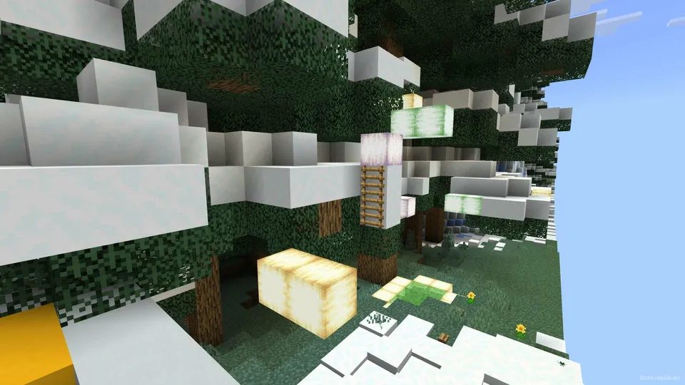 4 darajali parkur — Minecraft xarita, rasm 2