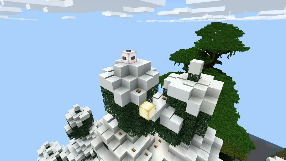 4 darajali parkur — Minecraft xarita, rasm 4