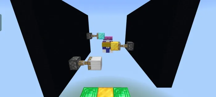 Mini parkur — Minecraft xarita, rasm 2