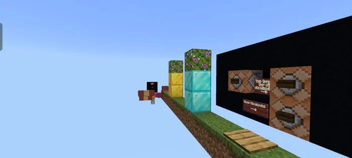 Mini parkur — Minecraft xarita, rasm 3