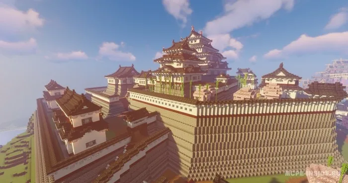 Yapon qasri — Minecraft xarita, rasm 2