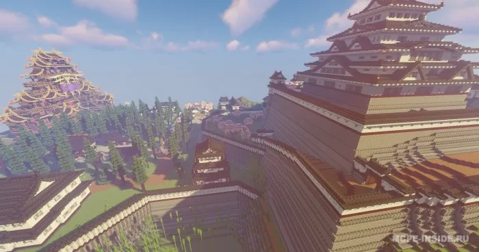 Yapon qasri — Minecraft xarita, rasm 3