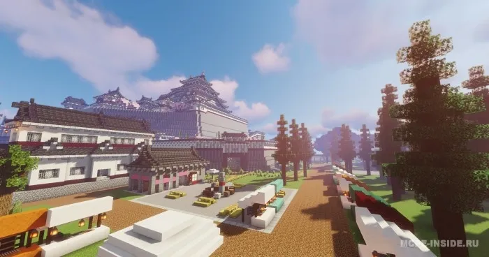 Yapon qasri — Minecraft xarita, rasm 4