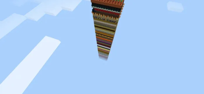 Qatlamlar bilan omon qolish — Minecraft xarita, rasm 2