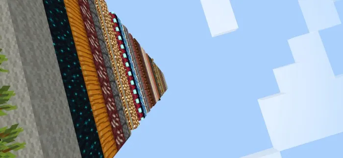 Qatlamlar bilan omon qolish — Minecraft xarita, rasm 3