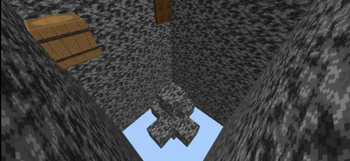 Mutlaq Bedrock qamoqxonasi 2 — Minecraft xarita, rasm 1