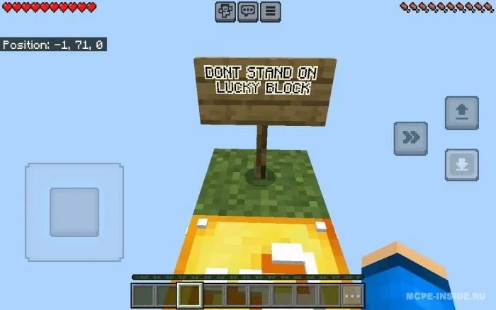 1 lucky block — Minecraft xarita, rasm 2