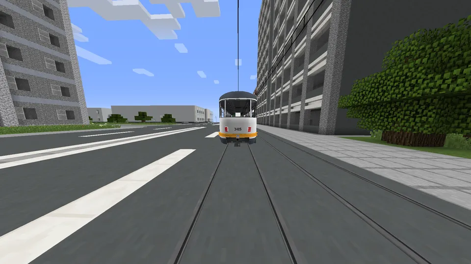 Tatra T4 tramvayi — Minecraft mod, rasm 5