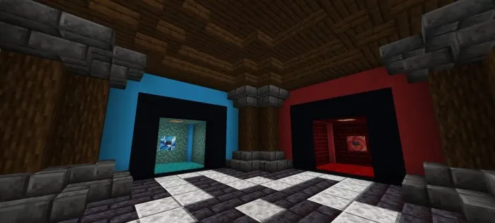 Do'stlar bilan poyga — Minecraft xarita, rasm 2