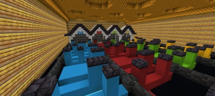 Do'stlar bilan poyga — Minecraft xarita, rasm 3