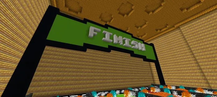 Do'stlar bilan poyga — Minecraft xarita, rasm 4
