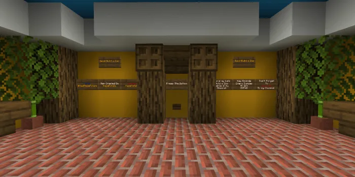 Hayvonot bog'i — Minecraft xarita, rasm 1