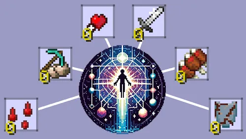 VitalCraft: Skill Tree — Minecraft mod, rasm 1