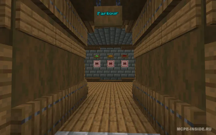 Parkur xarita — Minecraft xarita, rasm 1