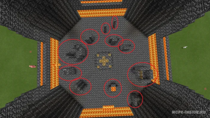 Kamondan otish jangi — Minecraft xarita, rasm 1