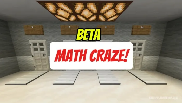 Matematik jinnilik — Minecraft xarita, rasm 1