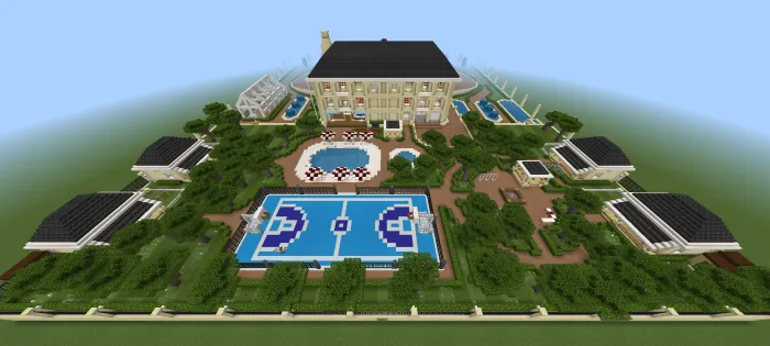 Qumtosh qarorgoh — Minecraft xarita, rasm 2