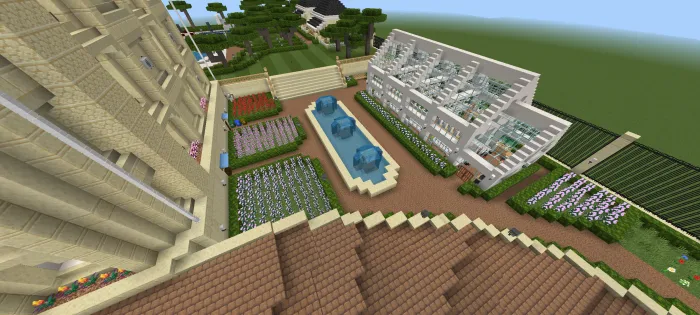 Qumtosh qarorgoh — Minecraft xarita, rasm 4