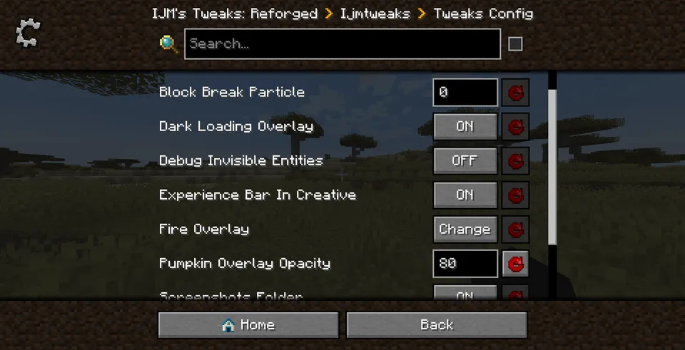 IJM's Tweaks: Reforged — Minecraft mod, rasm 4