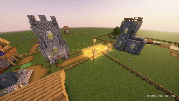Jonga tekkan parkur — Minecraft xarita, rasm 4