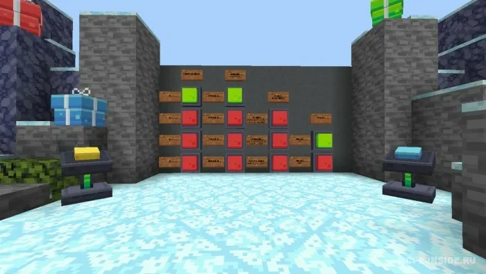Qorli ziyofat — Minecraft xarita, rasm 2