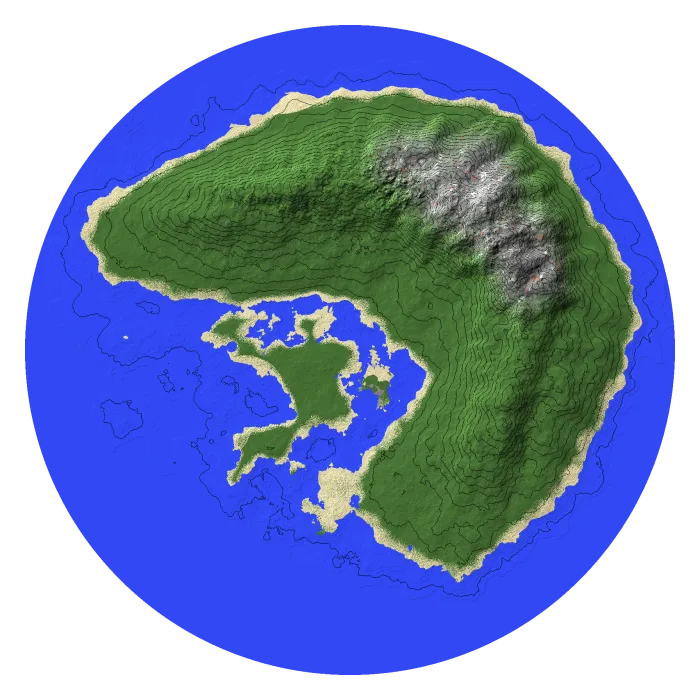 Yo'qolgan orollar — Minecraft xarita, rasm 2