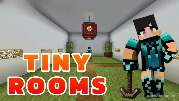 Kichkina xonalar — Minecraft xarita, rasm 1