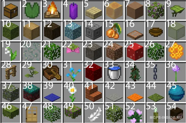 Buyumlarni ovlash — Minecraft xarita, rasm 1