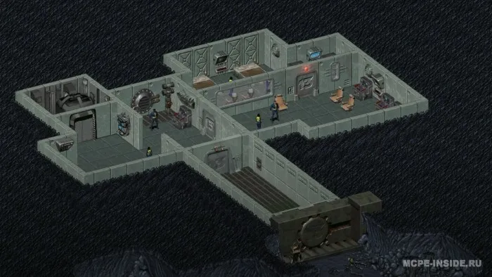 Fallout 1 — Minecraft xarita, rasm 1