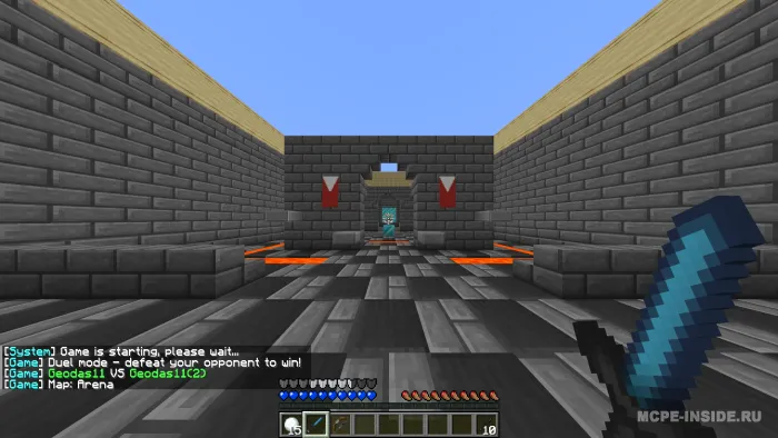 Gladiatorlar 2.0 — Minecraft xarita, rasm 1