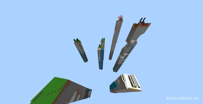 1 ta chankda omon qolish — Minecraft xarita, rasm 1