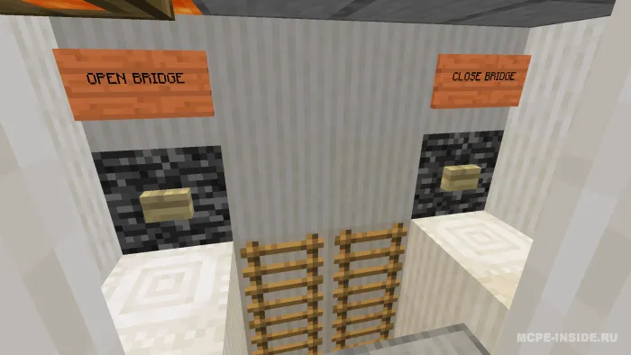 Lava ostidagi uy — Minecraft xarita, rasm 1