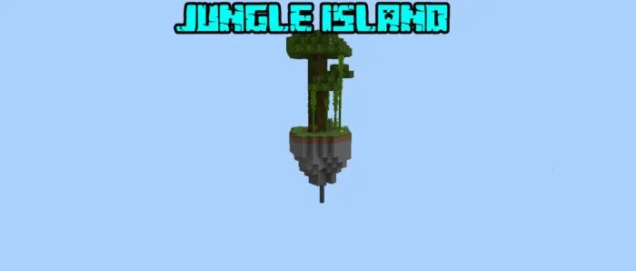 Pikselli skyblock — Minecraft xarita, rasm 3
