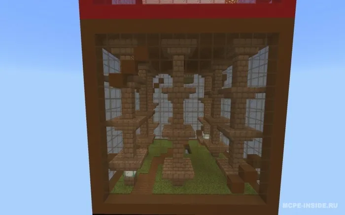 Vitraj parkuri — Minecraft xarita, rasm 1