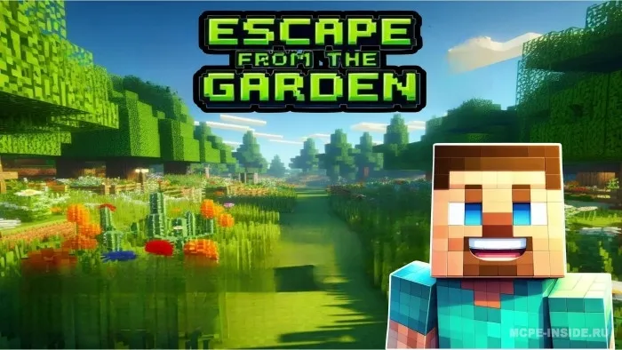 Bog'dan qochish — Minecraft xarita, rasm 1