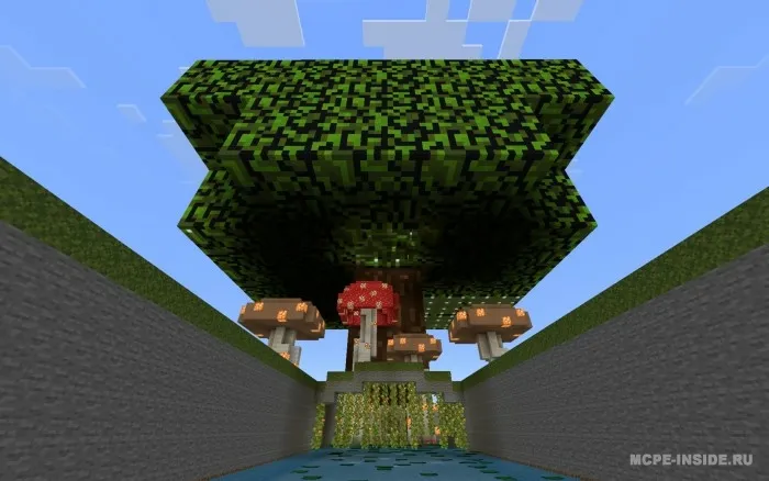 Dub daraxtida parkur — Minecraft xarita, rasm 2