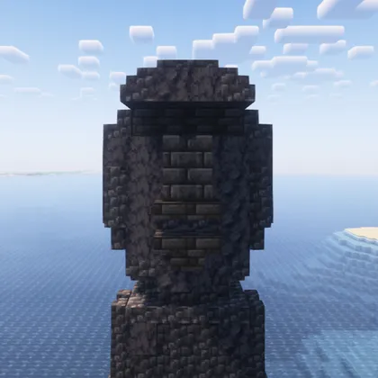 Moyai structures — Minecraft mod, rasm 1