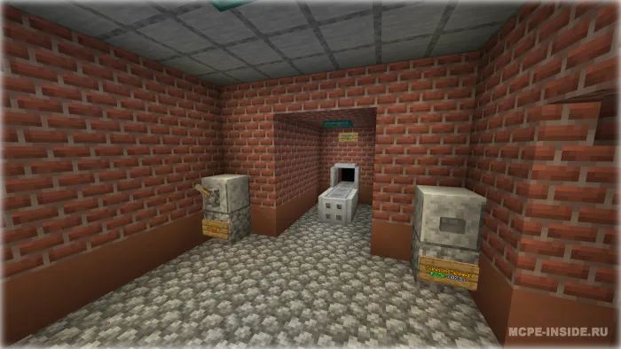 Shaxtyorlar fabrikasi — Minecraft xarita, rasm 1