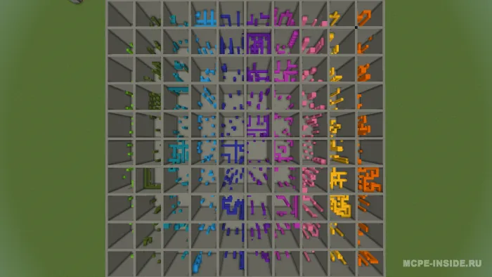 Oddiy parkur — Minecraft xarita, rasm 1
