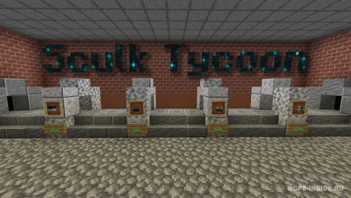 Skulk magnati — Minecraft xarita, rasm 1