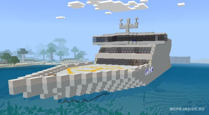 Kruiz layneri — Minecraft xarita, rasm 2