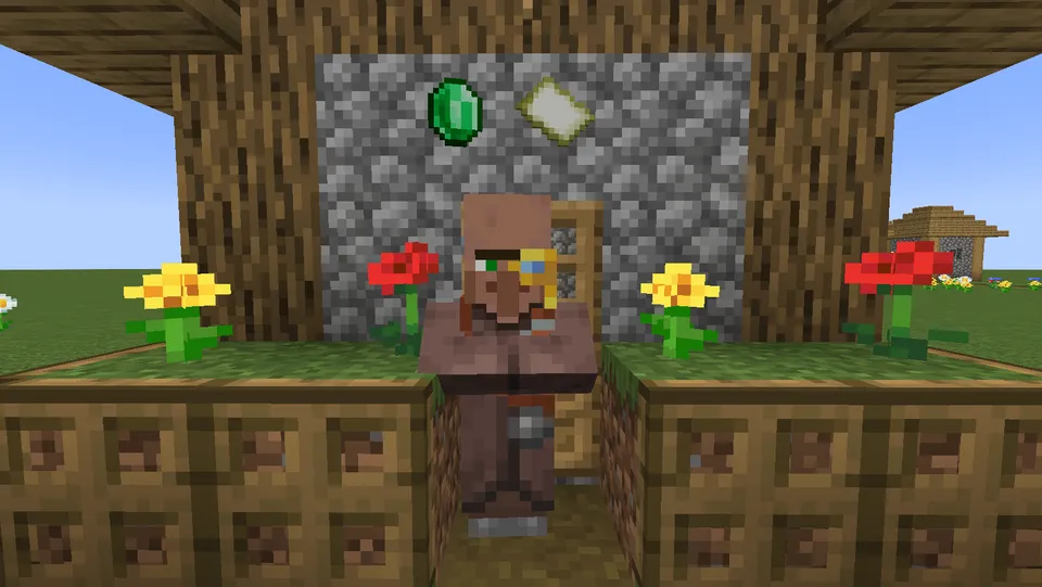 VillagerOverlay — Minecraft mod, rasm 3
